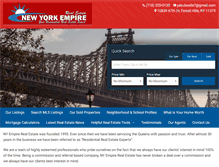 Tablet Screenshot of nyempirerealestate.com